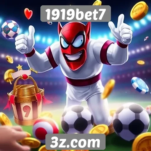 Variedade de jogos disponíveis no 1919bet7